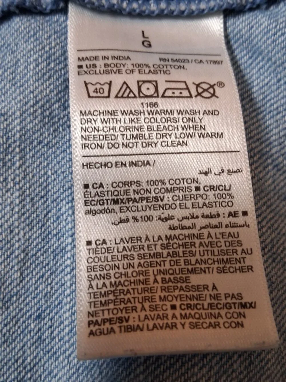 Old Navy Chambray Denim Dress Large Square Neck Sleeveless Country Cottage - Picture 5 of 10